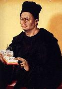 Jan Polack Portrait of a Benedictine Monk Sweden oil painting artist